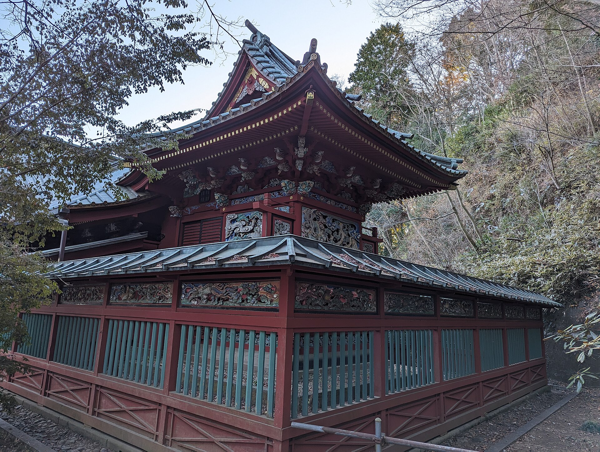 hike scenery for Mount Takao Trail near Tokyo