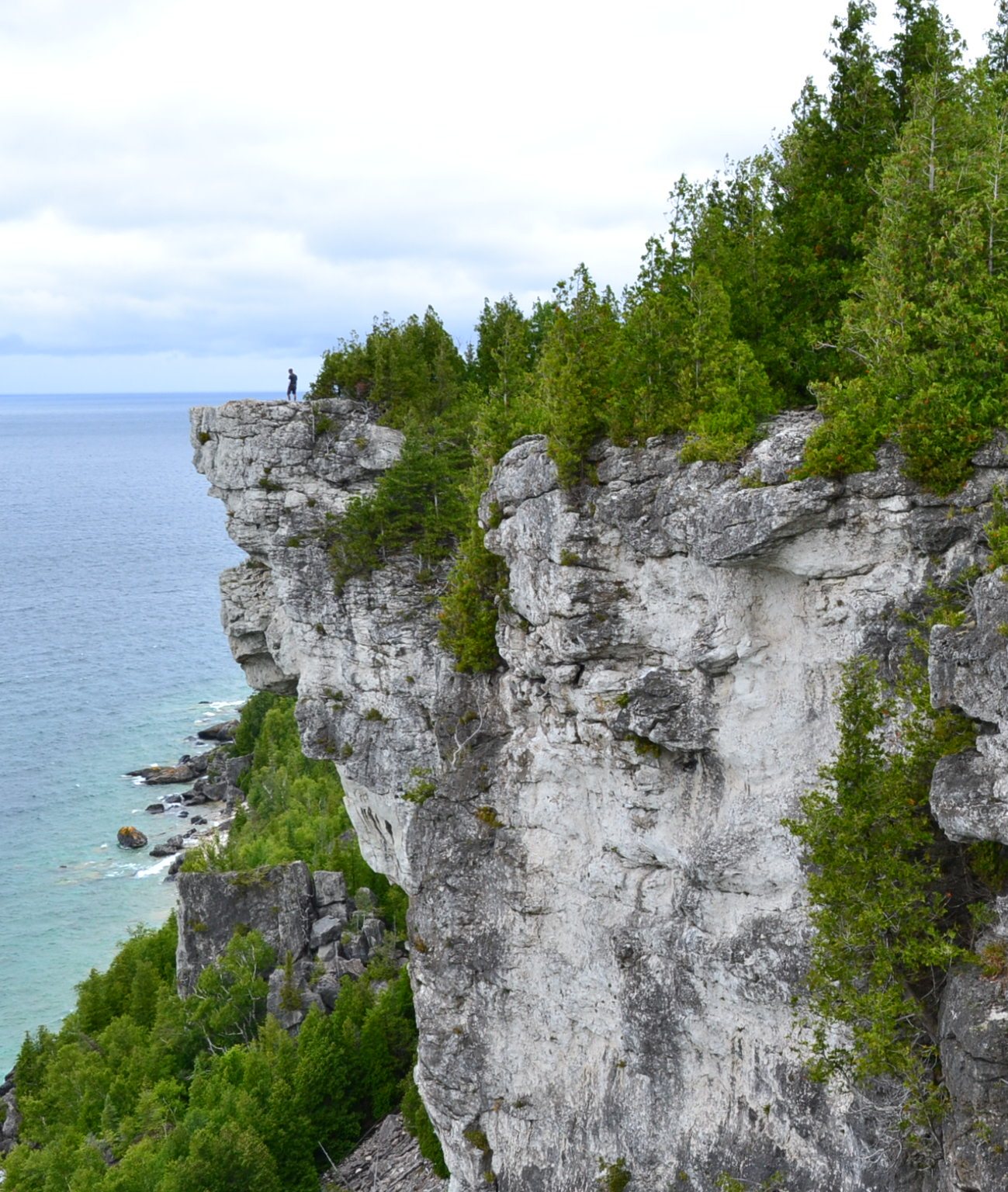 hike scenery for Bruce Trail Lion's Head near Ontario