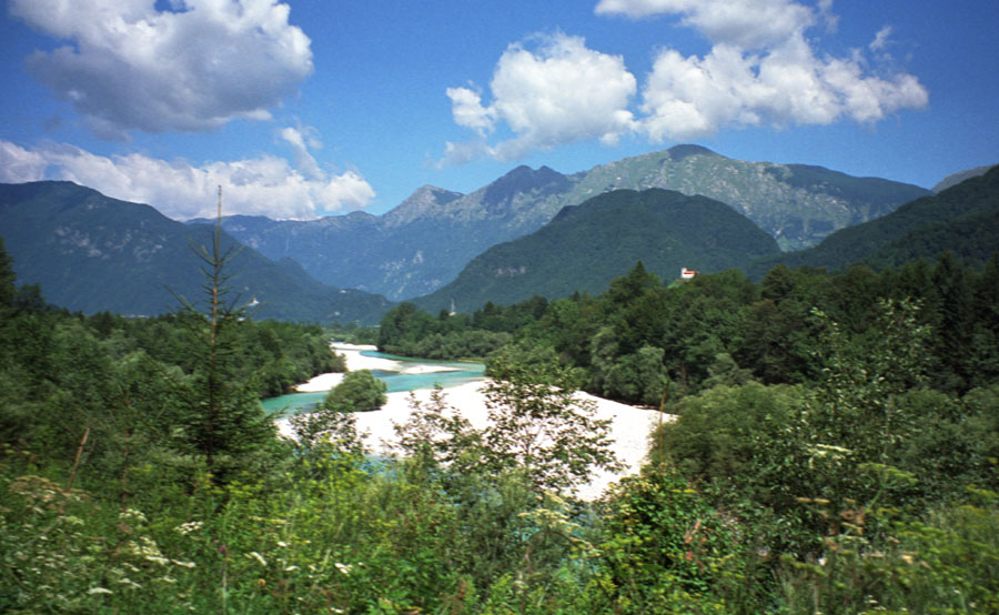 bike ride scenery for Soca Valley near Soca Valley