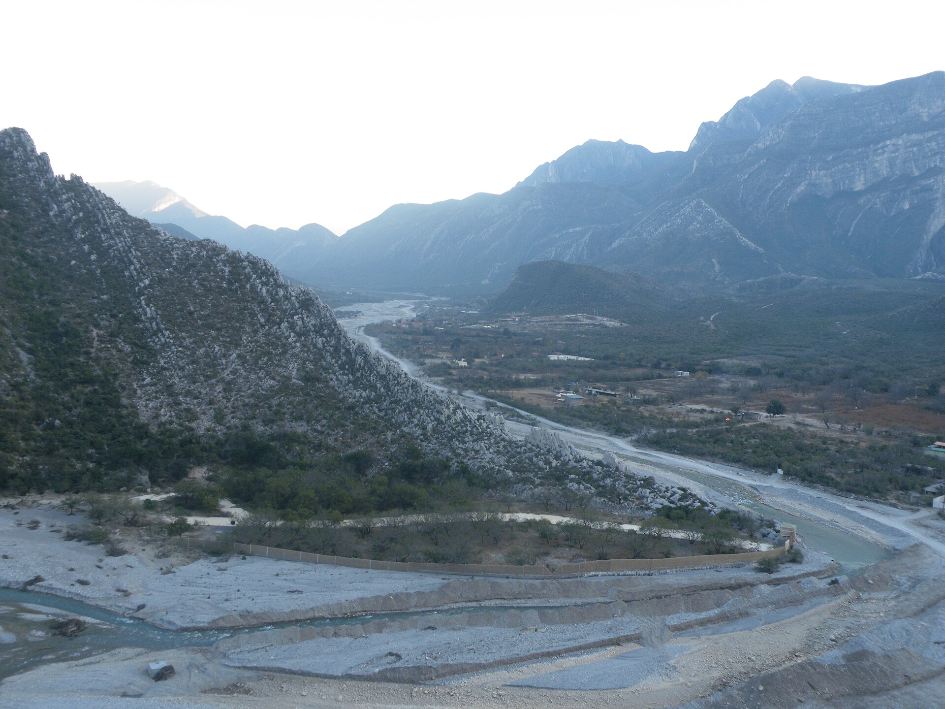 hike scenery for La Huasteca Canyon Walk near Nuevo Leon