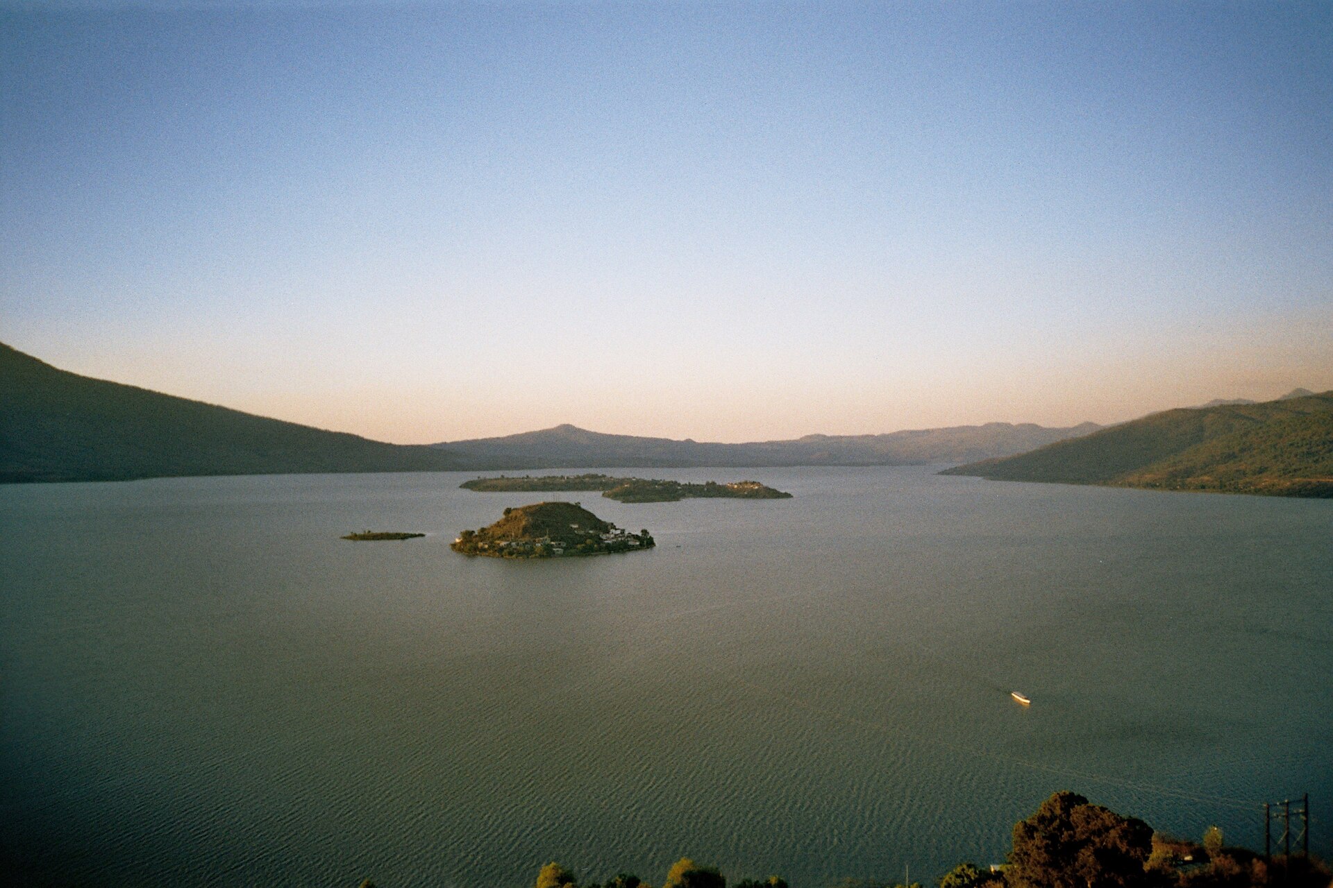 canoe trip scenery for Lake Patzcuaro near Michoacan